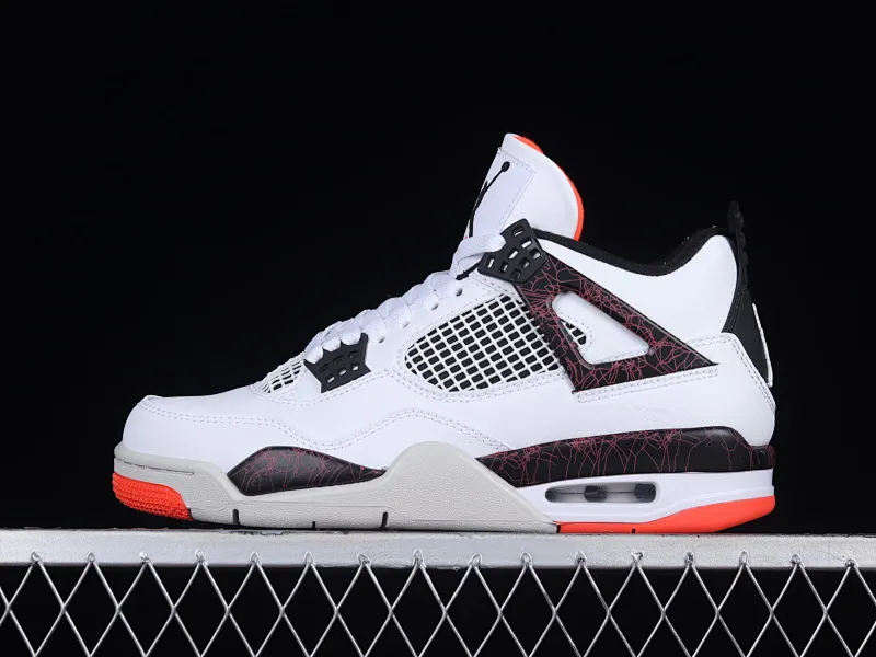 All categories Air Jordan Jordan series basketball shoes Air Jordan 4 X version Air Jordan IV Hot Lava AJ4 Joe 4 hot lava marble pattern 308497-116